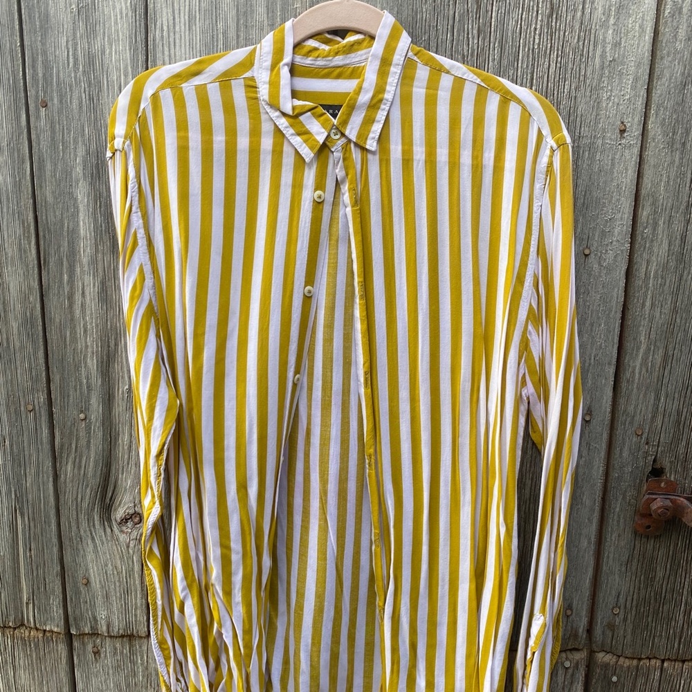 Zara button up
